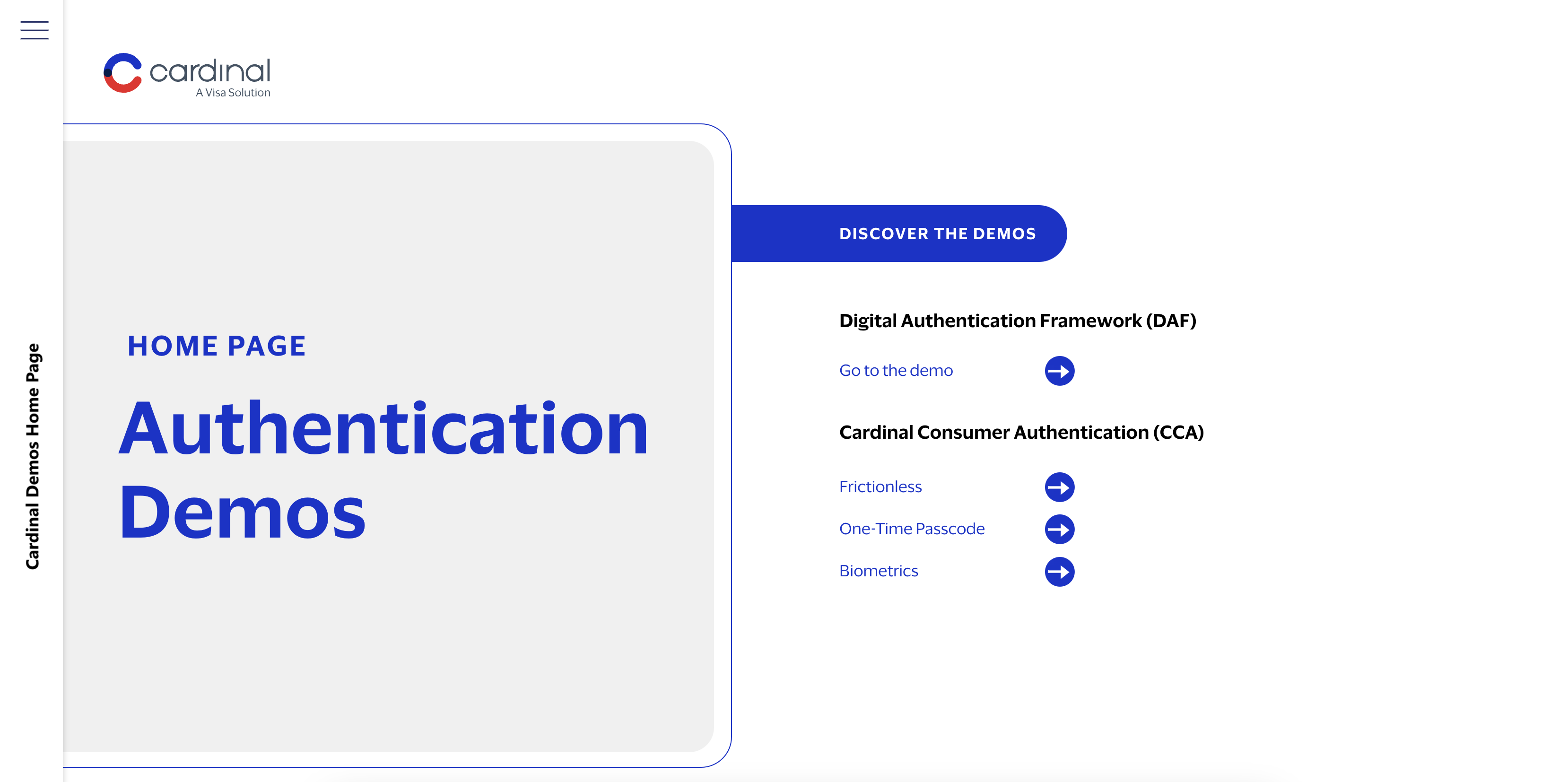 CardinalCommerce Demos